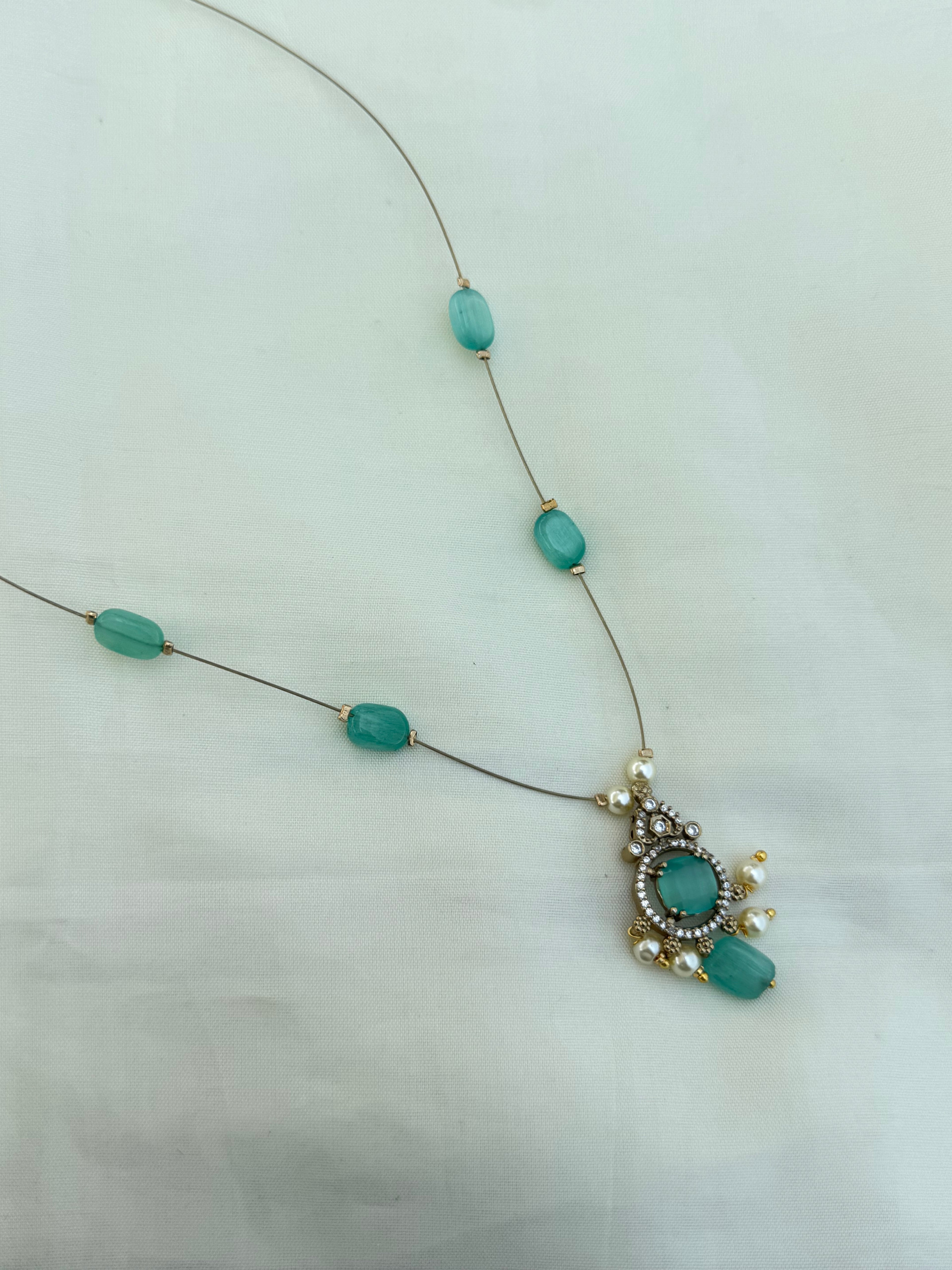 Ns0024 light green invisible Neckset