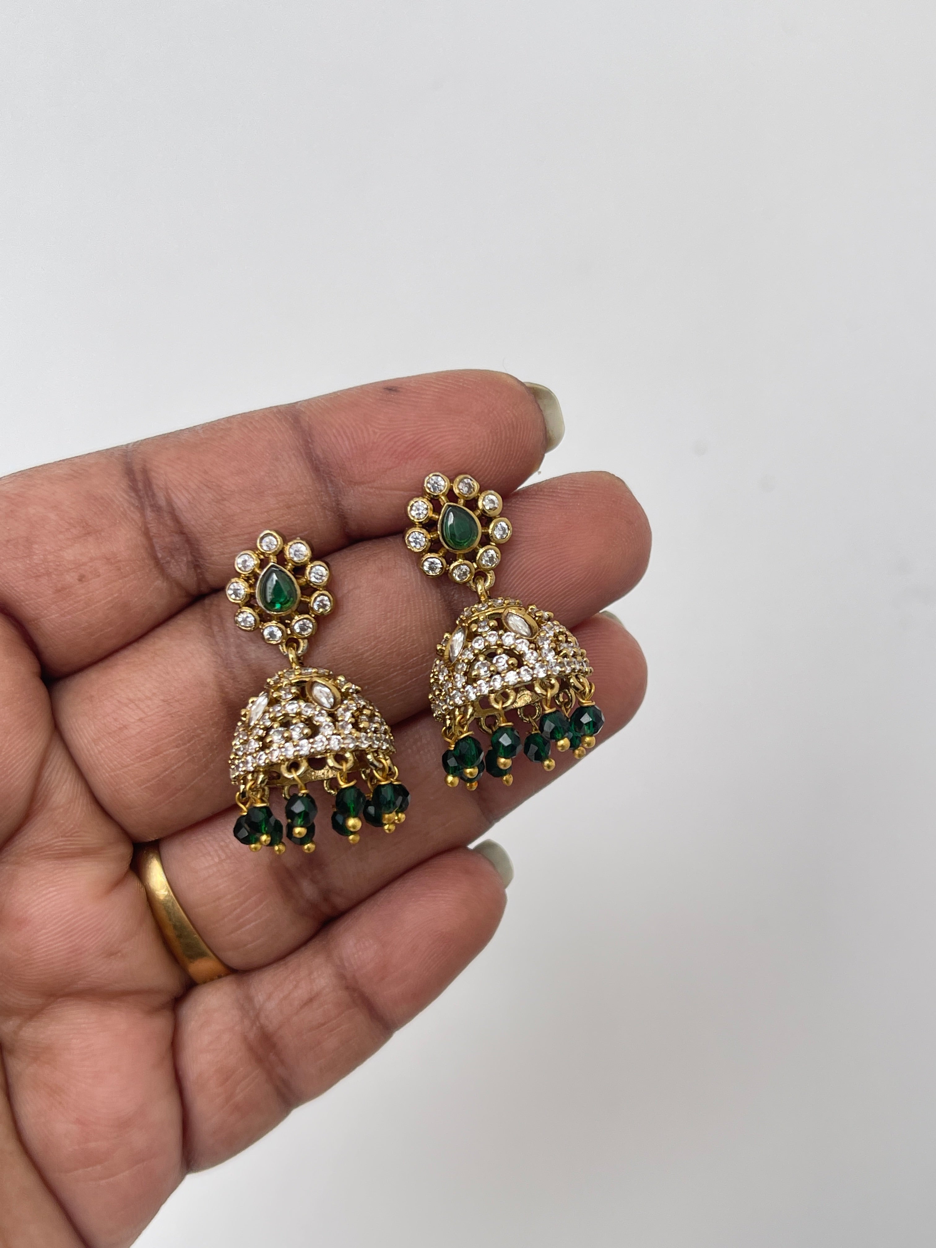 Victorian small butta earrings