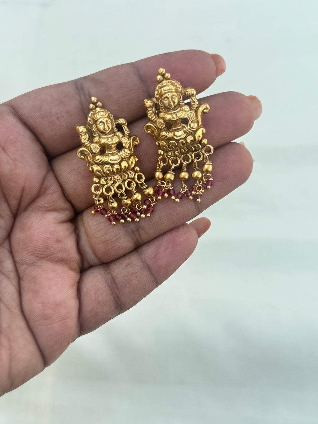 Se507 Lakshmi Devi nakshi earrings