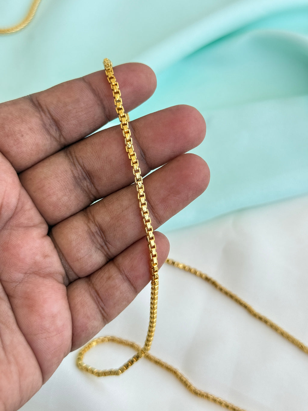 Ph512 Panchaloham polished 30 inches thali chains