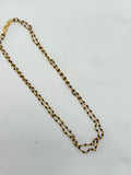 BB5113 2 lines short Black Beads