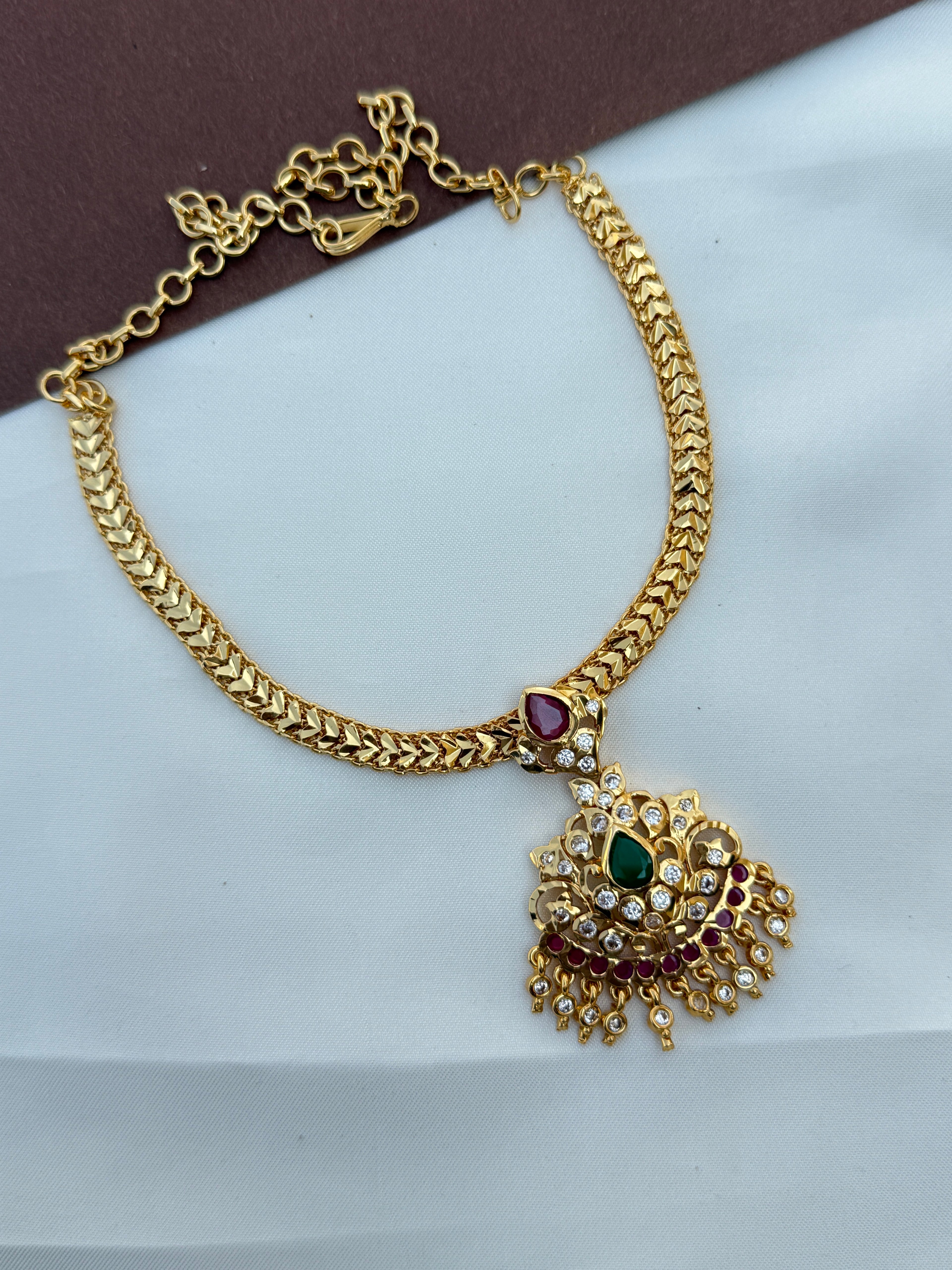 Ph236 panchaloham short multi neckset