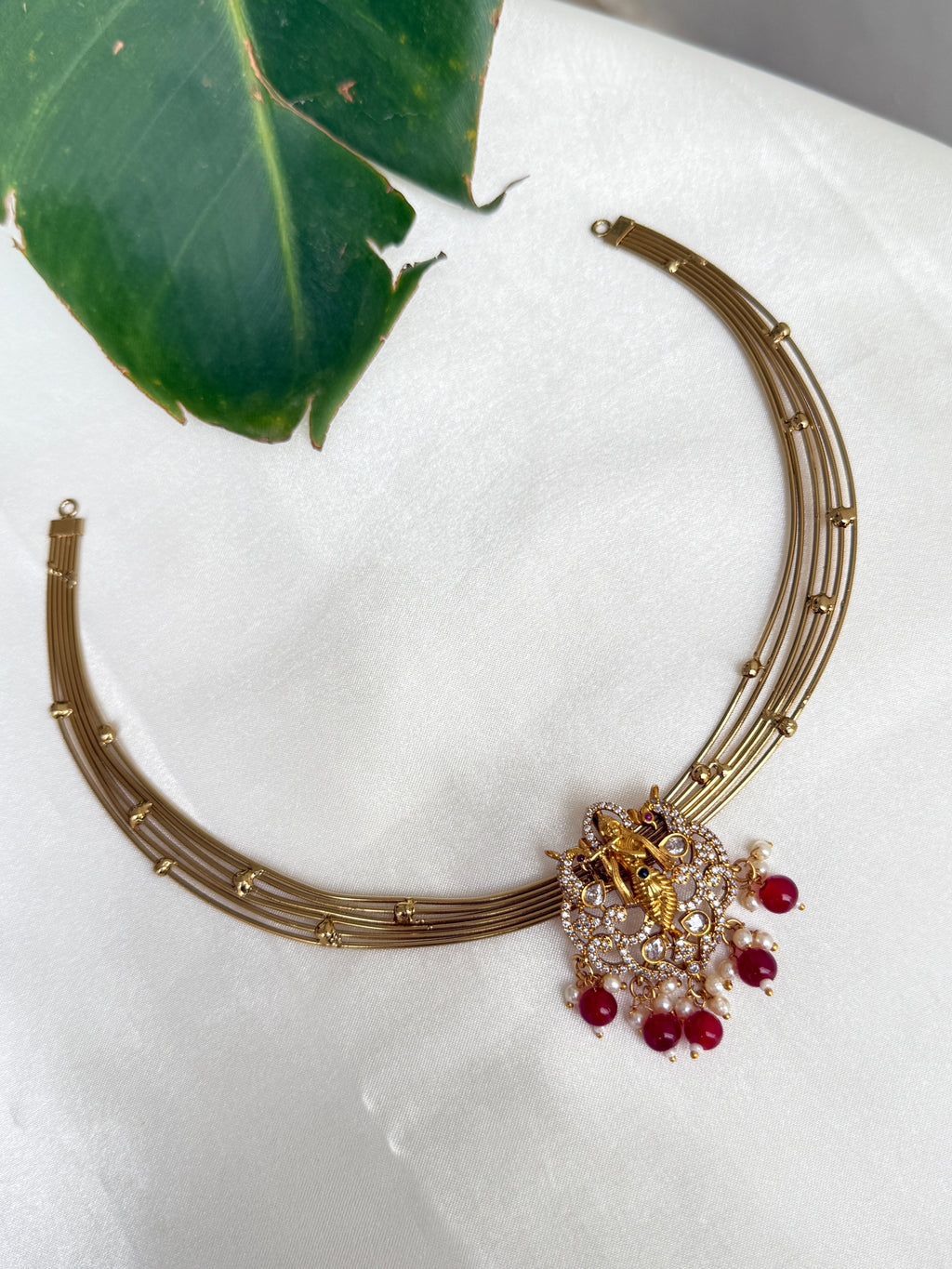 Kt005 lord Krishna Italian kante with pendant