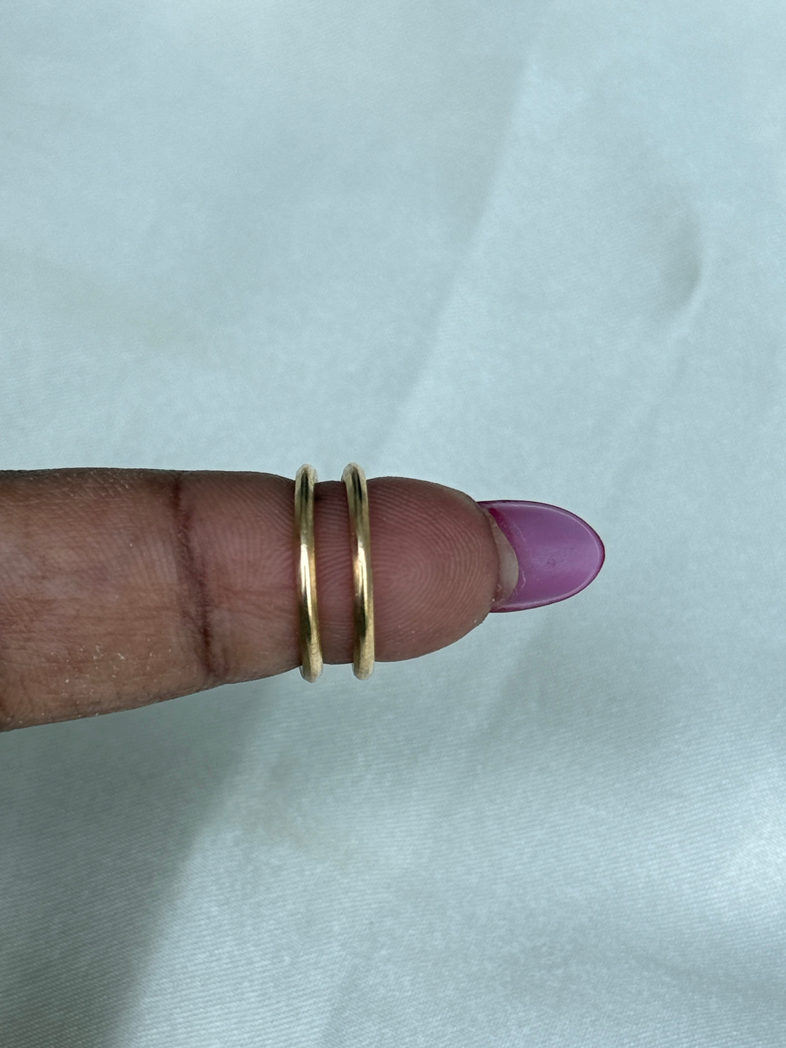 Tr003  panchaloham plain toerings