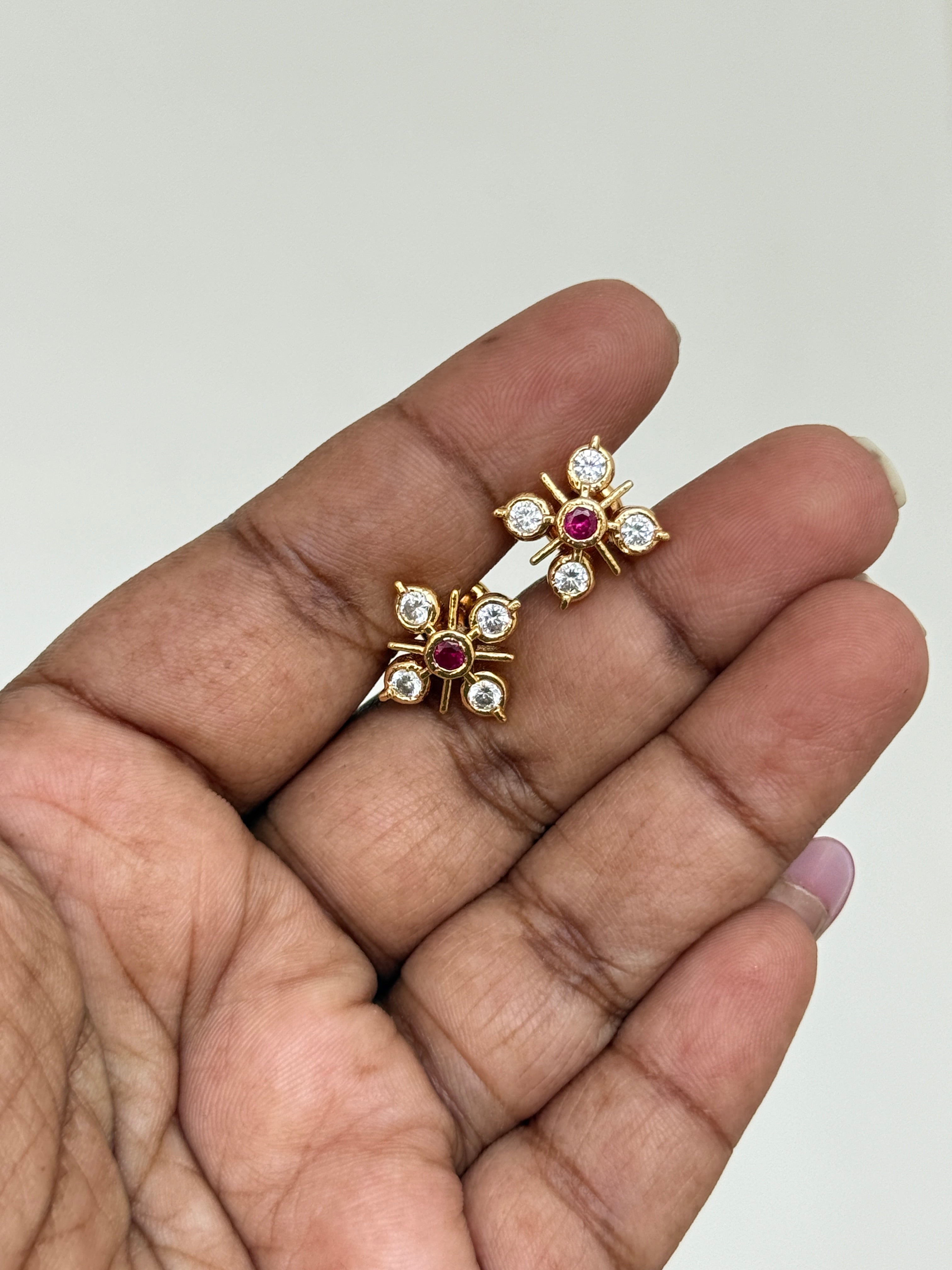 Ph140 panchaloham 5 stone studs