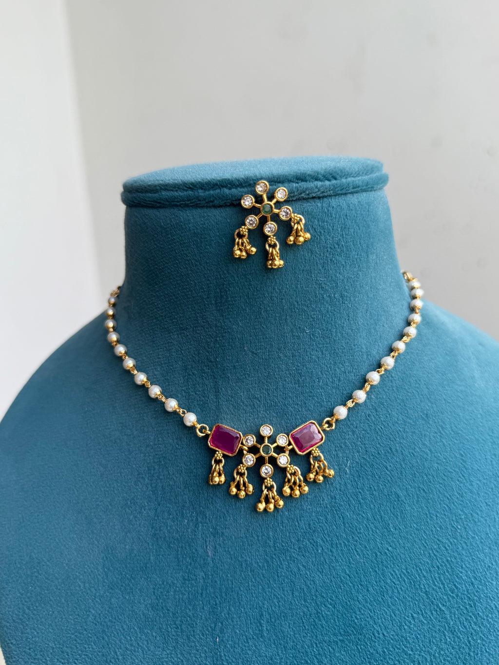 Budget friendly pearl neckline suits for kids and adults ch007