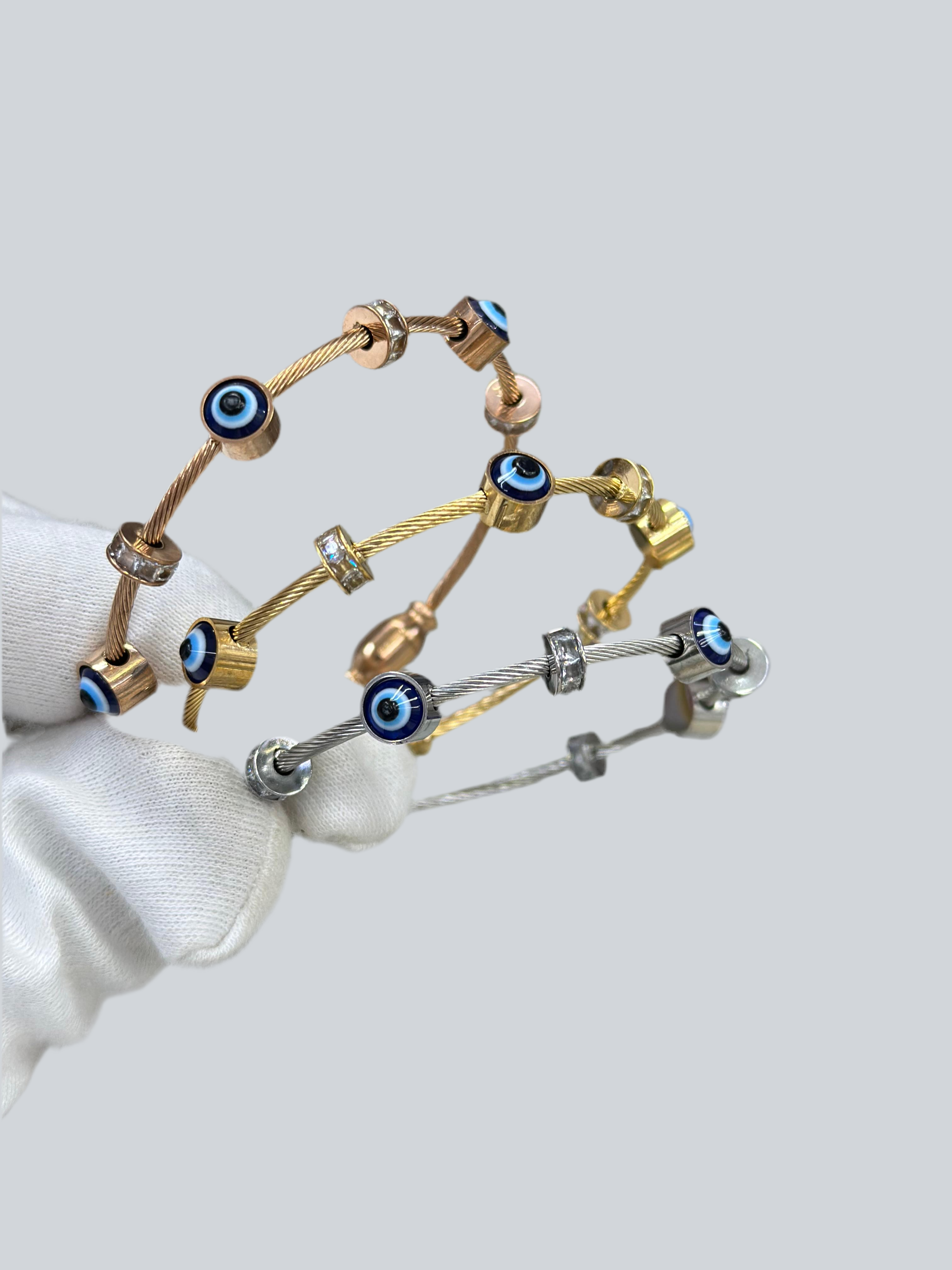 Evileye bracelet color wont fade Anti Tarnish br512