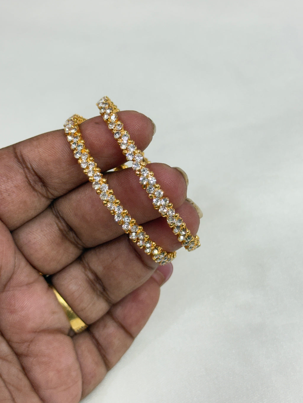 Kd052 diamond replica bangles