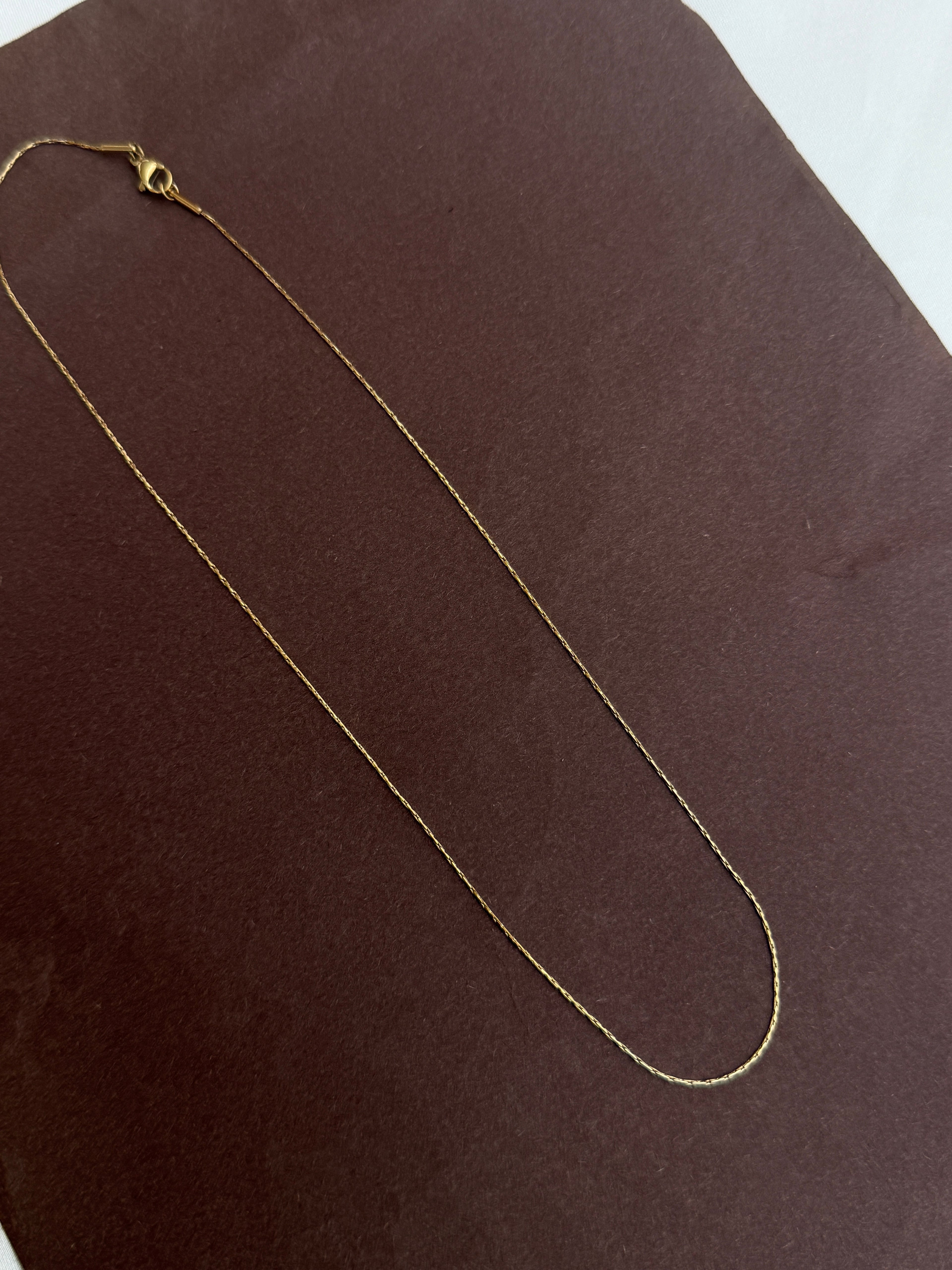 Dc025 anti tarnish daily wear chains