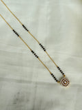 BB020 square 16 inches short Black Beads