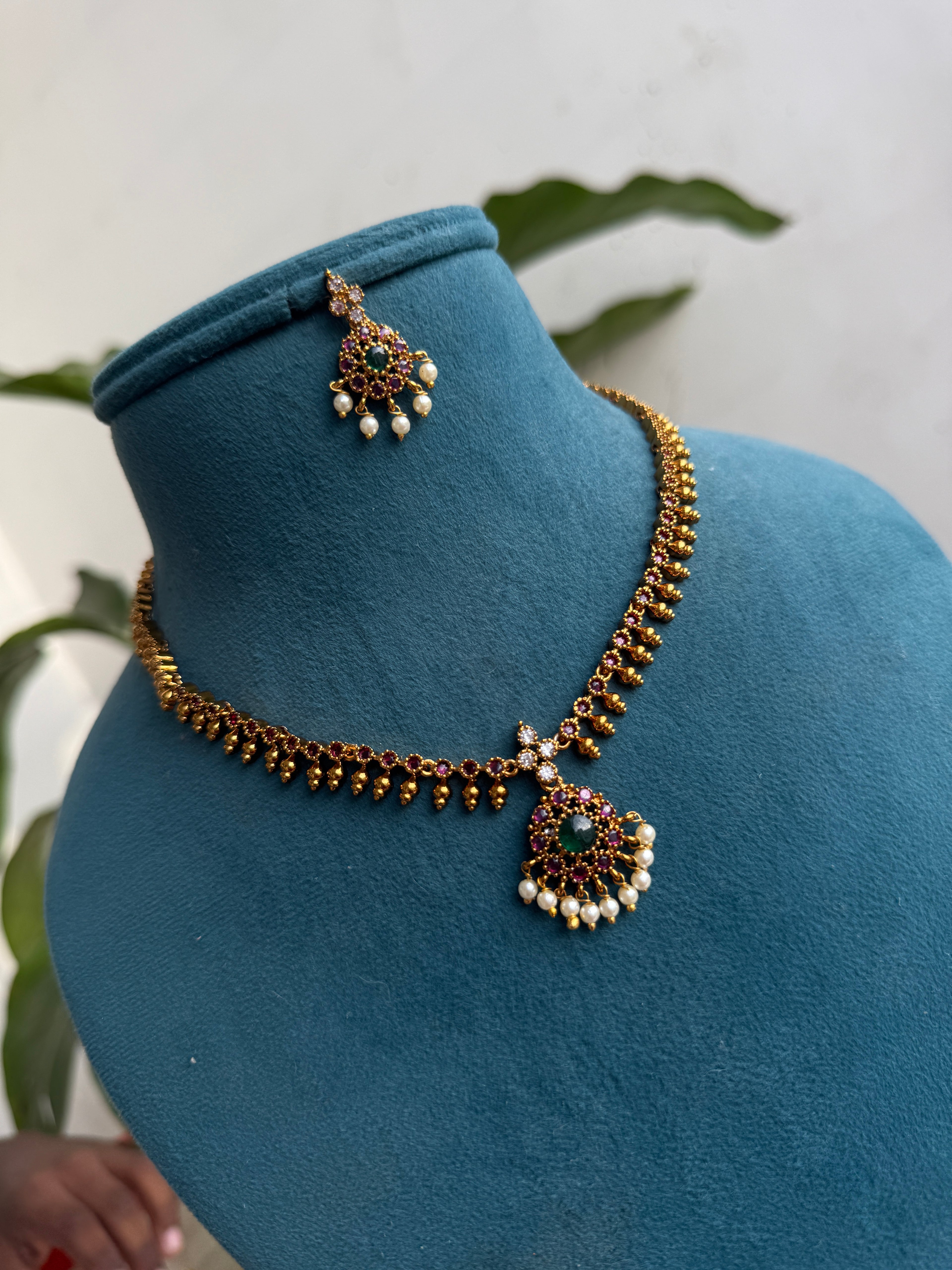 Ns501 simple mukti neckset