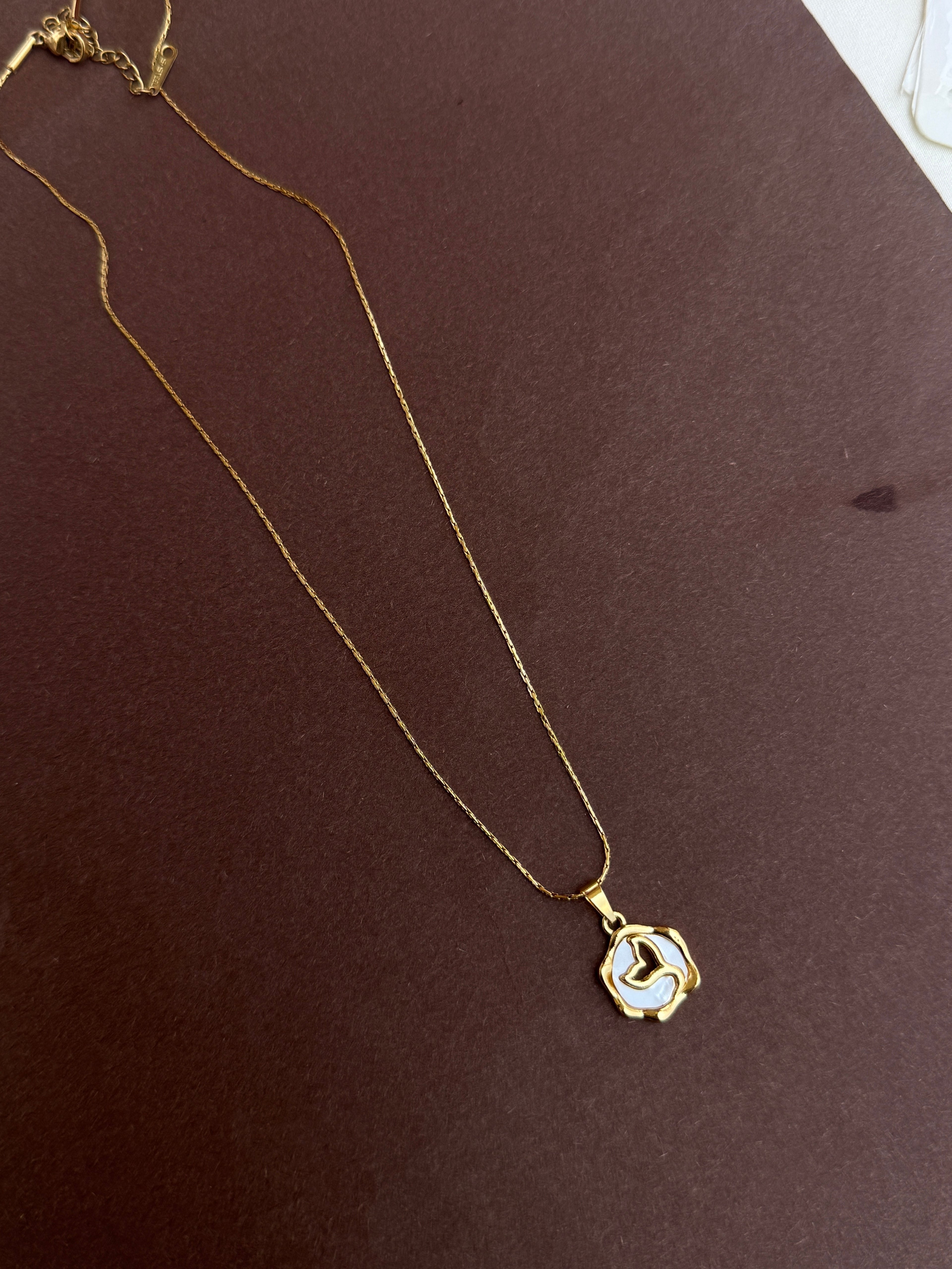 Dc027 anti tarnish daily wear chain with locket