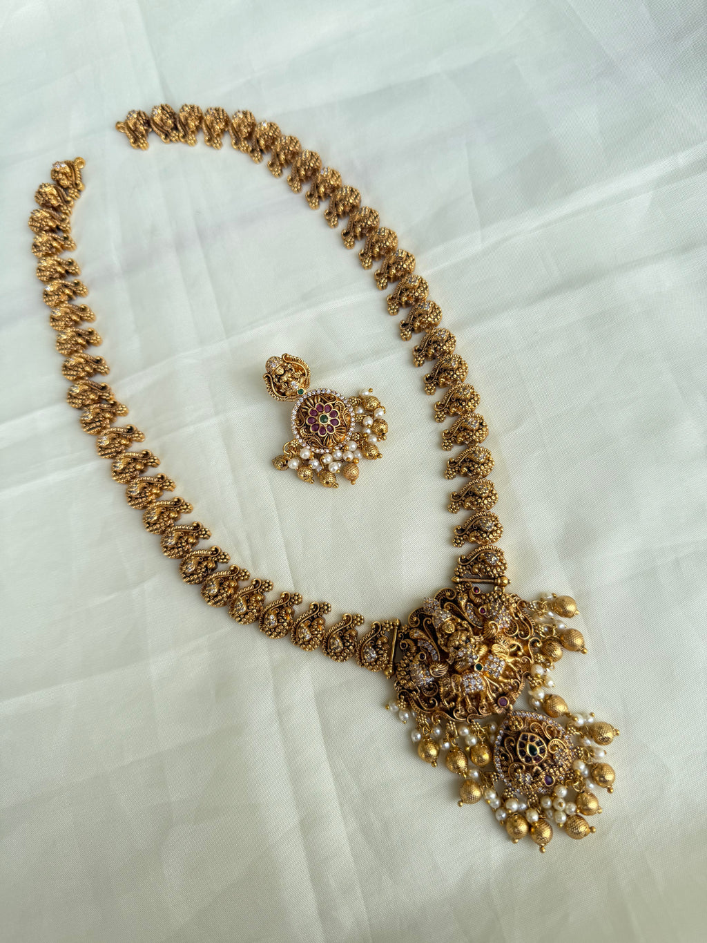 Lh201 nakshi Lakshmi Devi long haram