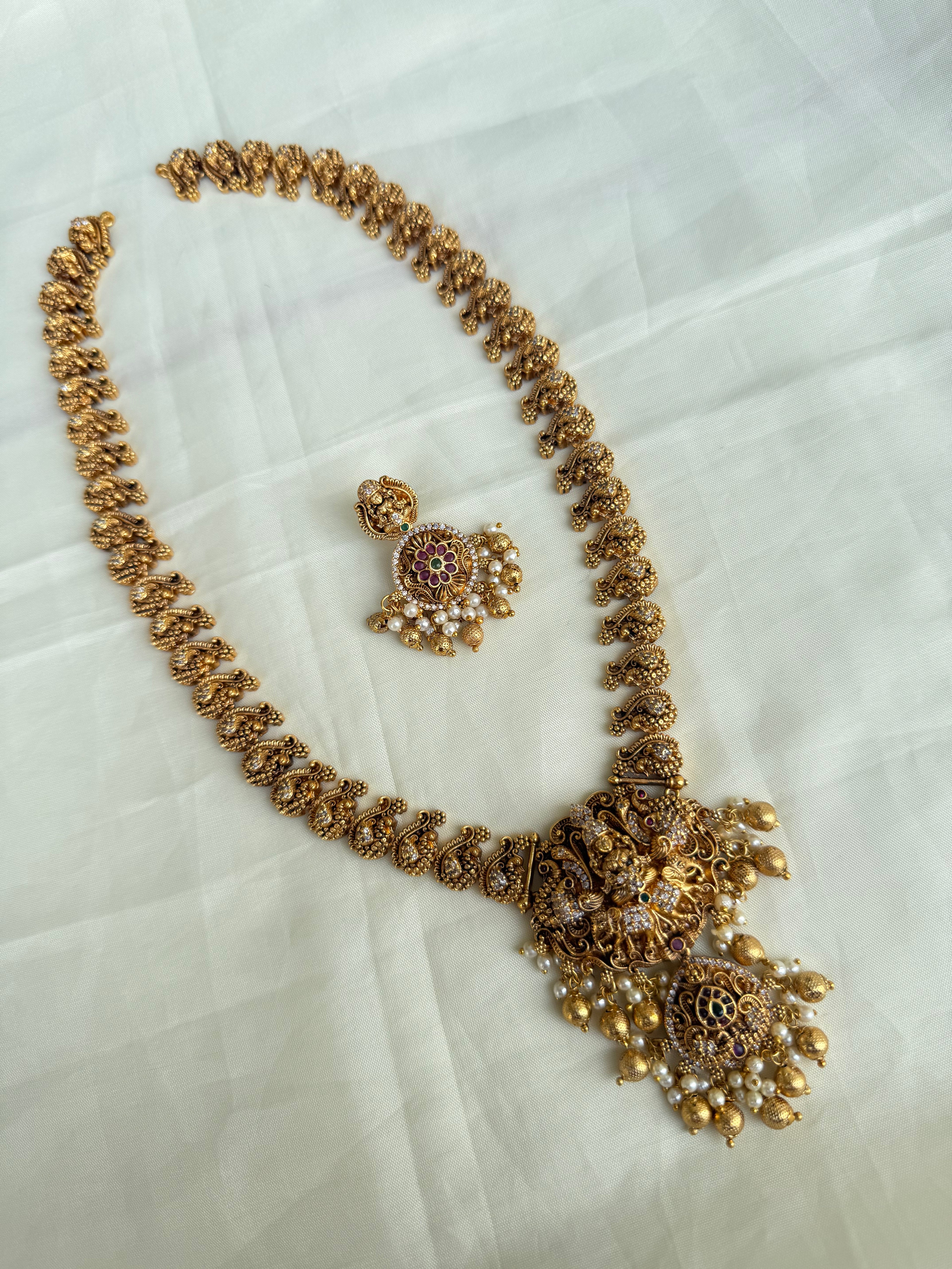 Lh201 nakshi Lakshmi Devi long haram