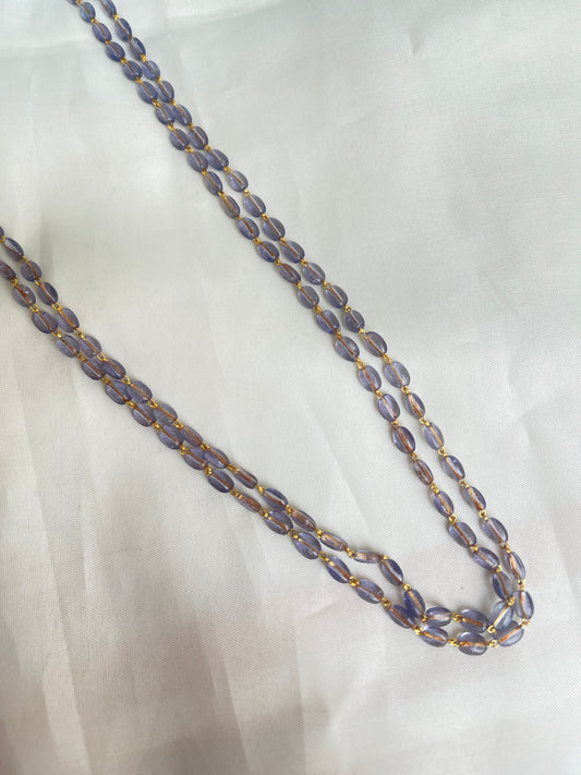 20 inches 2 lines beads chain