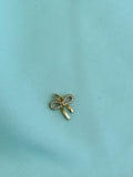 AL013 anti tarnish bow charms (pendent)