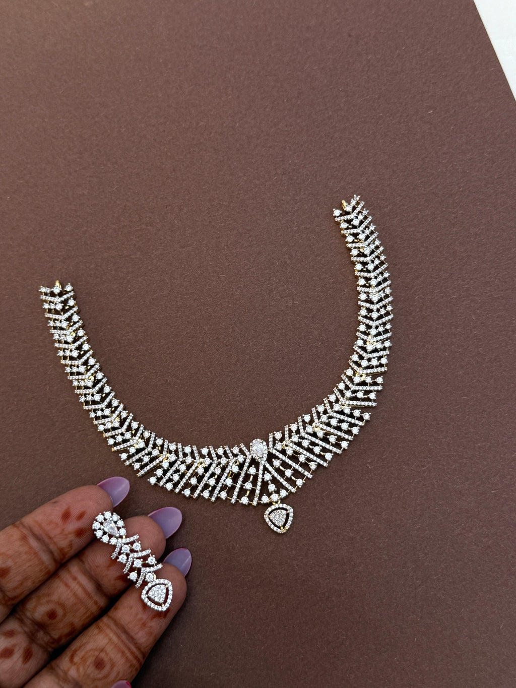Ns742  diamond finishing neckset