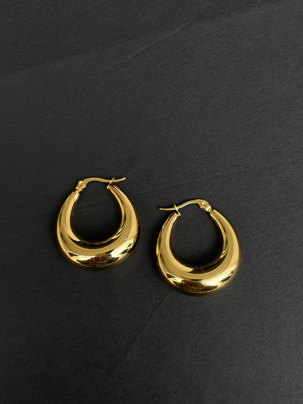 Big Round hoops Color won't fade