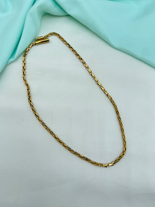 Dc037 anti tarnish 21 inches mens daily wear chains