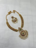 Ns293 kemp cz kante neckset