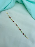 AB551 anti tarnish tulip bracelet suits for 2-6 size