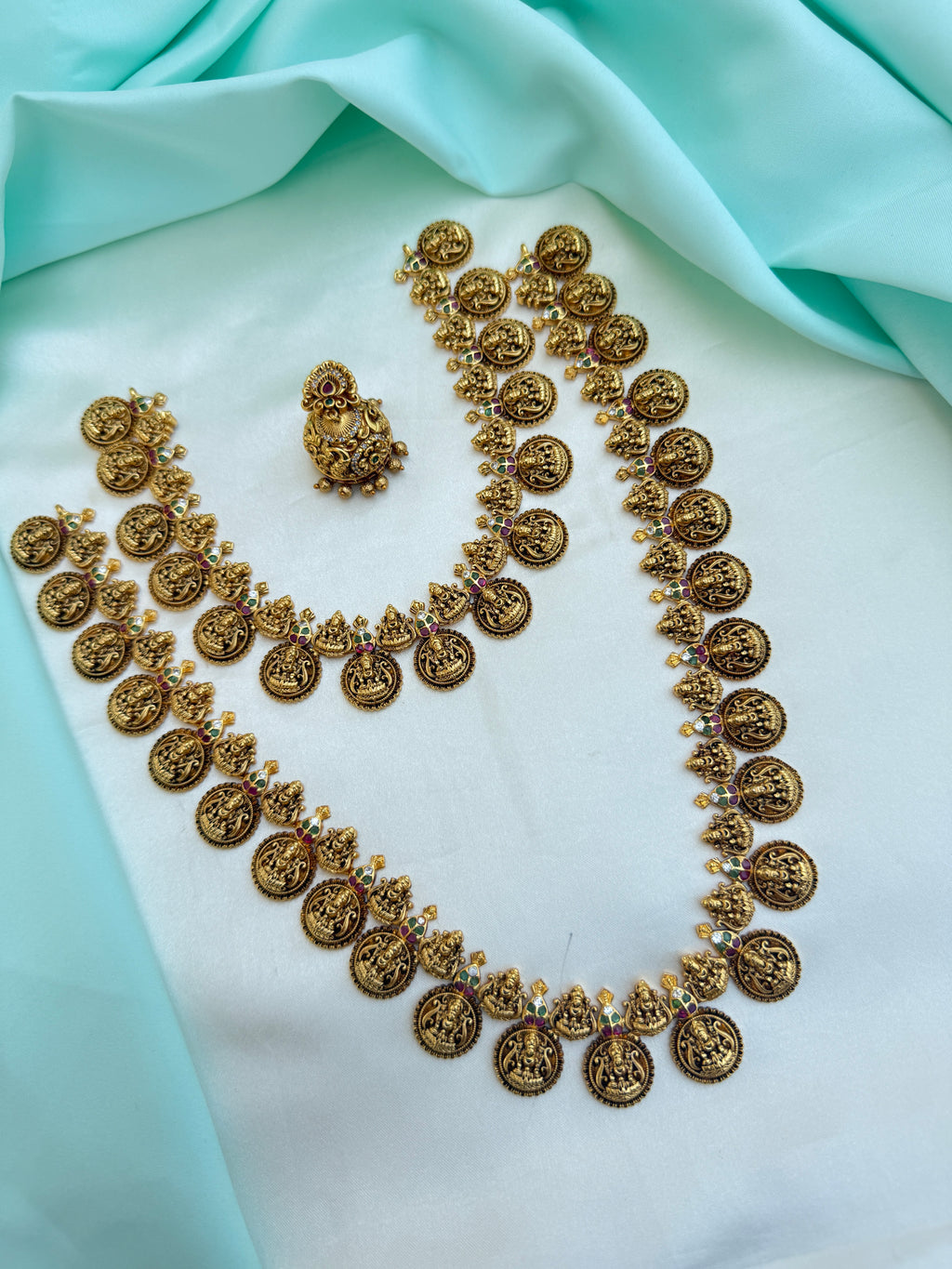 Bs269 kemp lakshmi devi bottumala bridal set