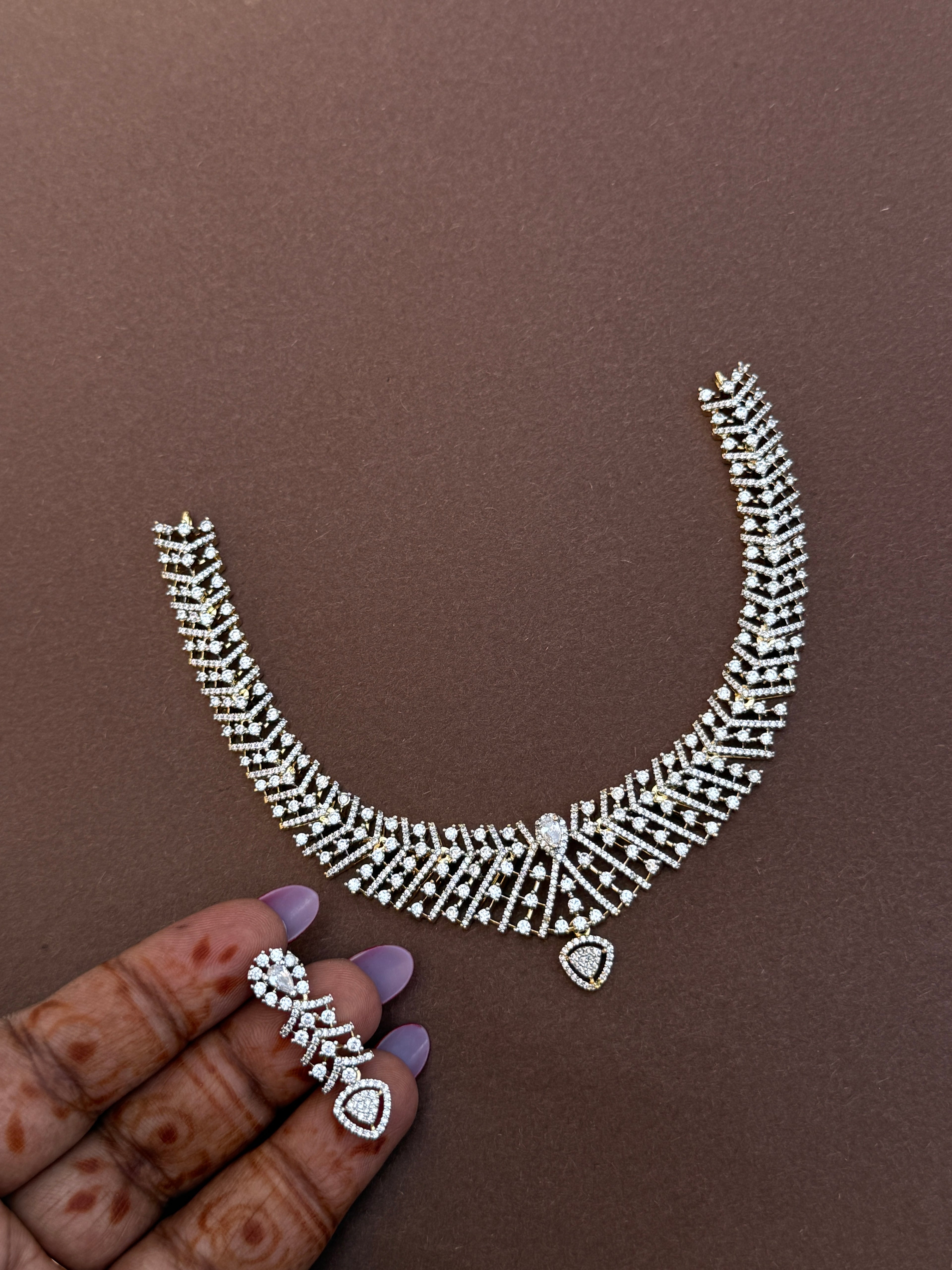 Ns742  diamond finishing neckset