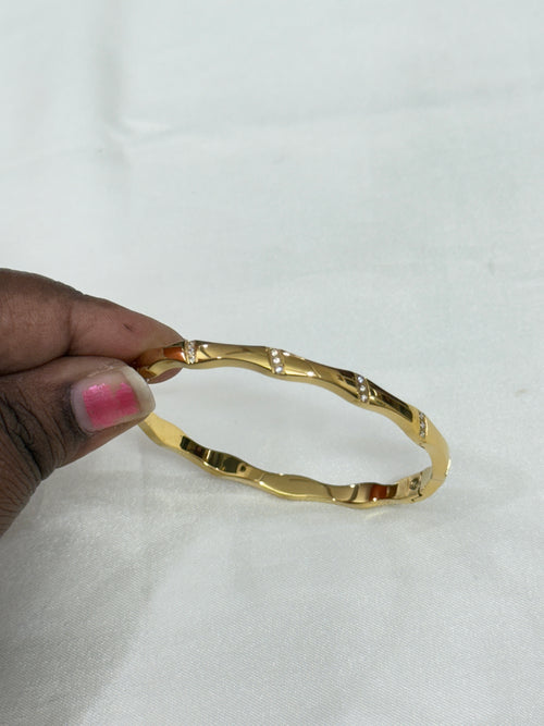 Ab050 openable anti tarnish kada bracelet suits for 2.0 and 2.2 size