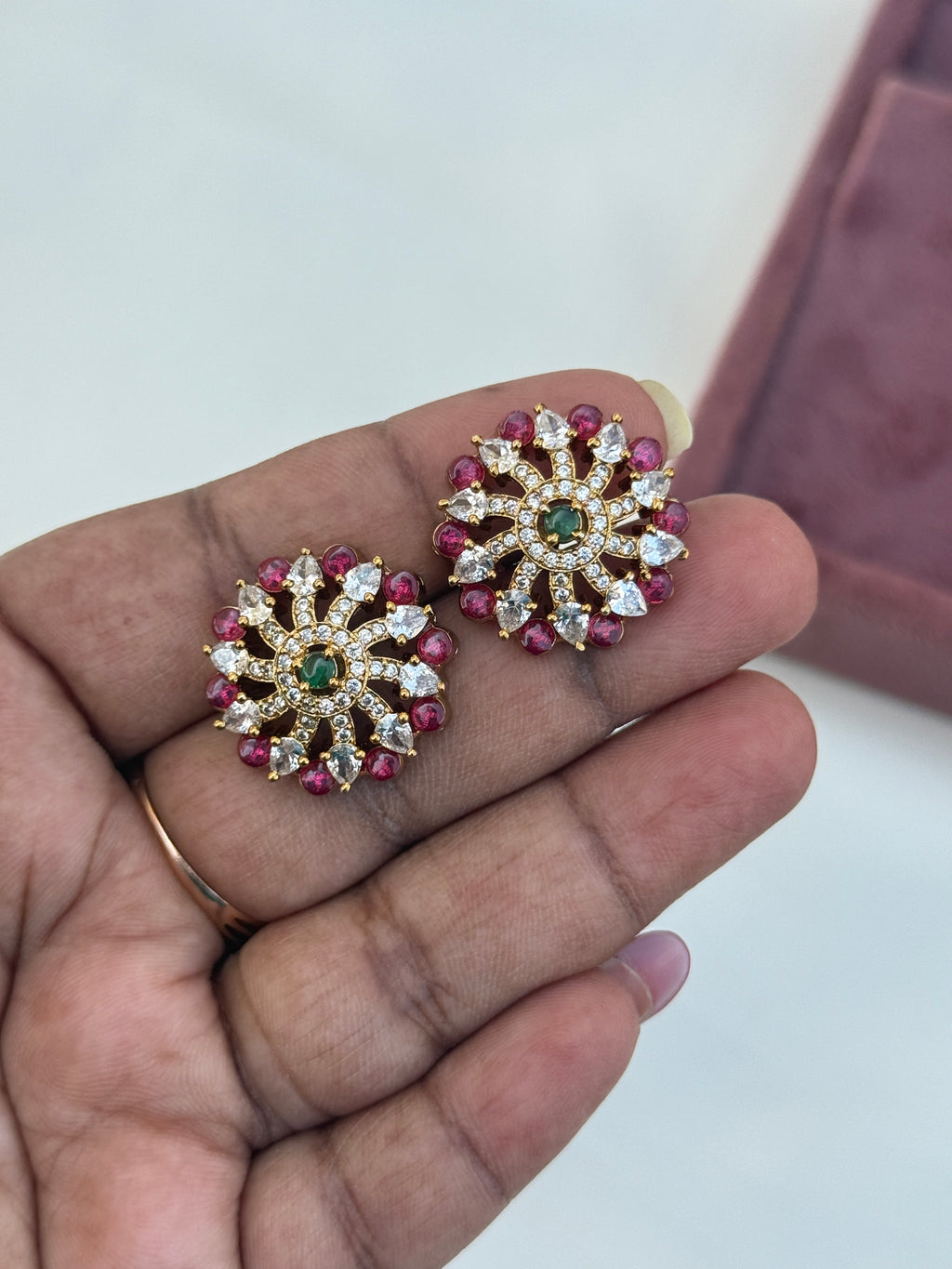 ST029 flower studs