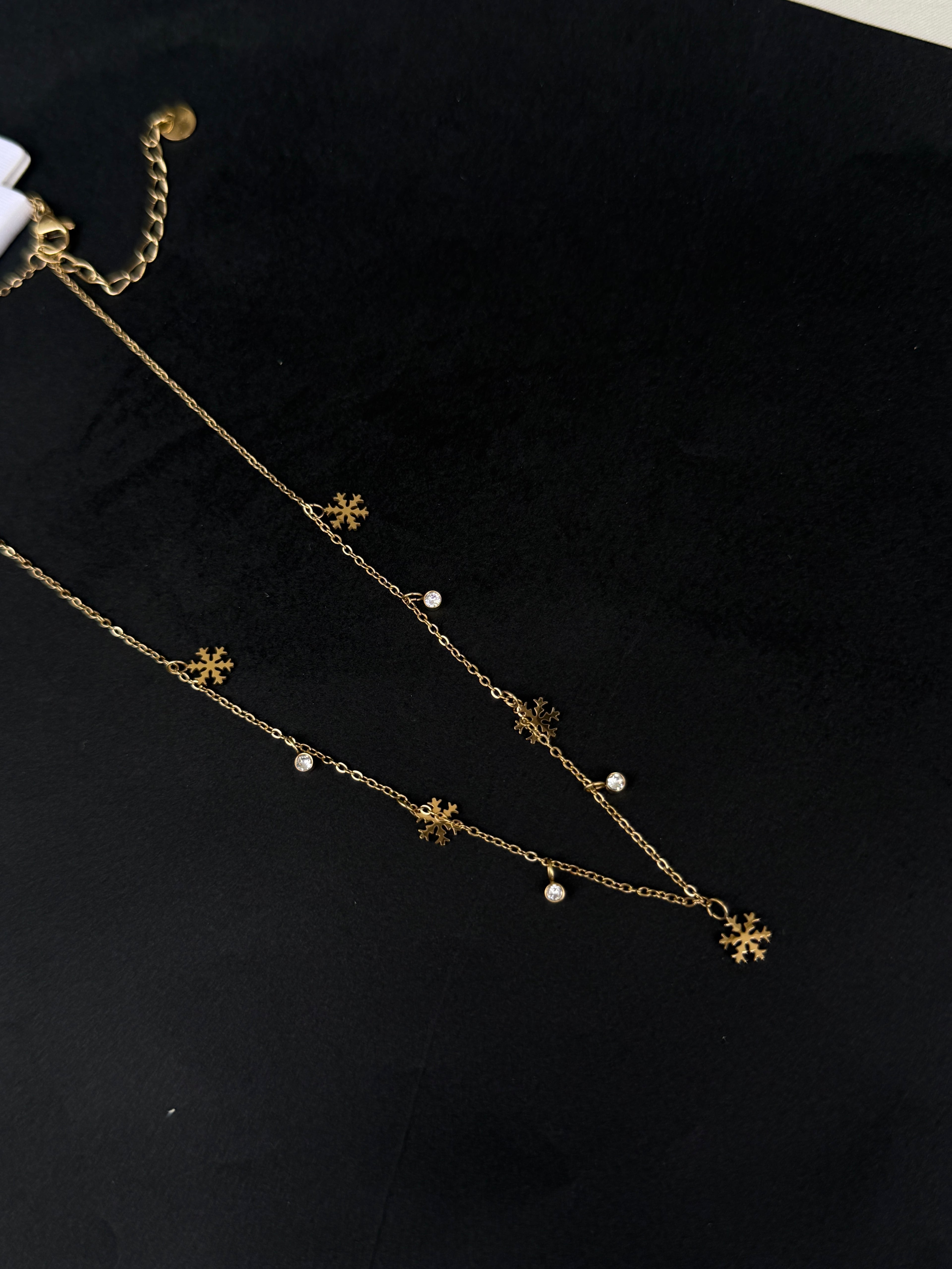 Dc011 snowflakes Anti tarnish chain