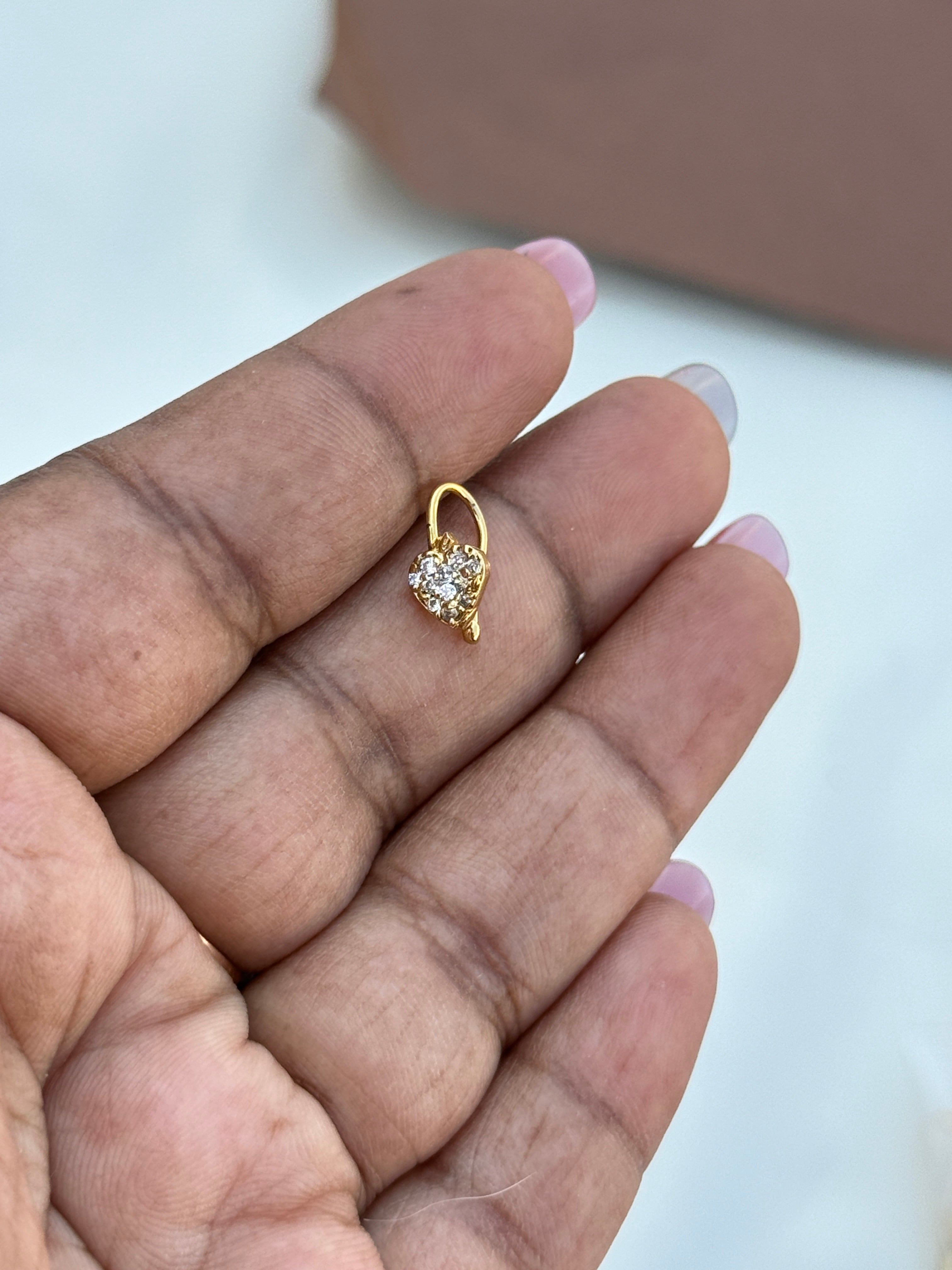 Np509 nosepin and ear pressing for kids