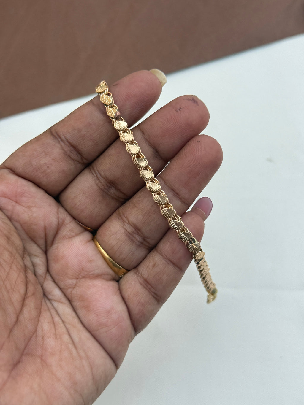 Ph294 panchaloham unpolished bracelet