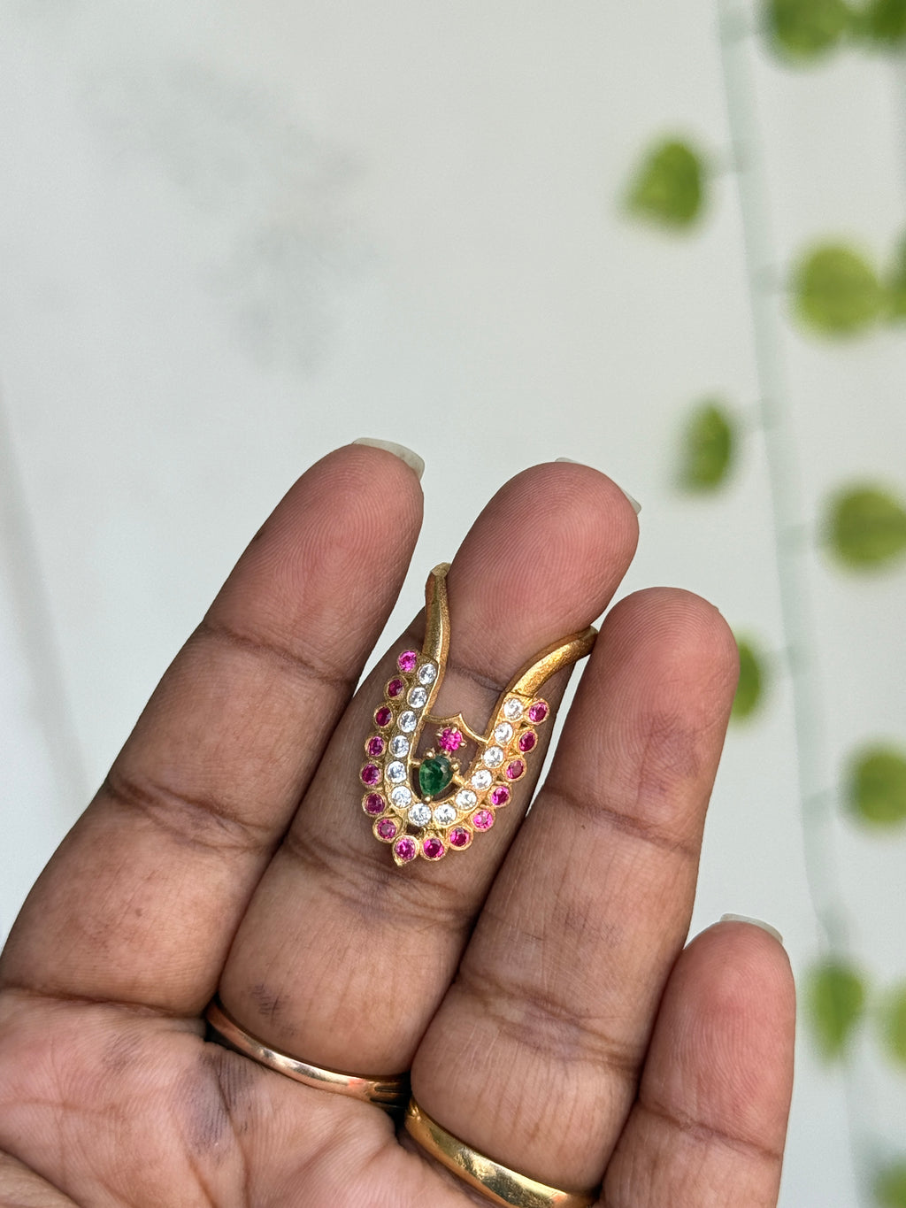 Ph538 panchaloham vanky finger ring