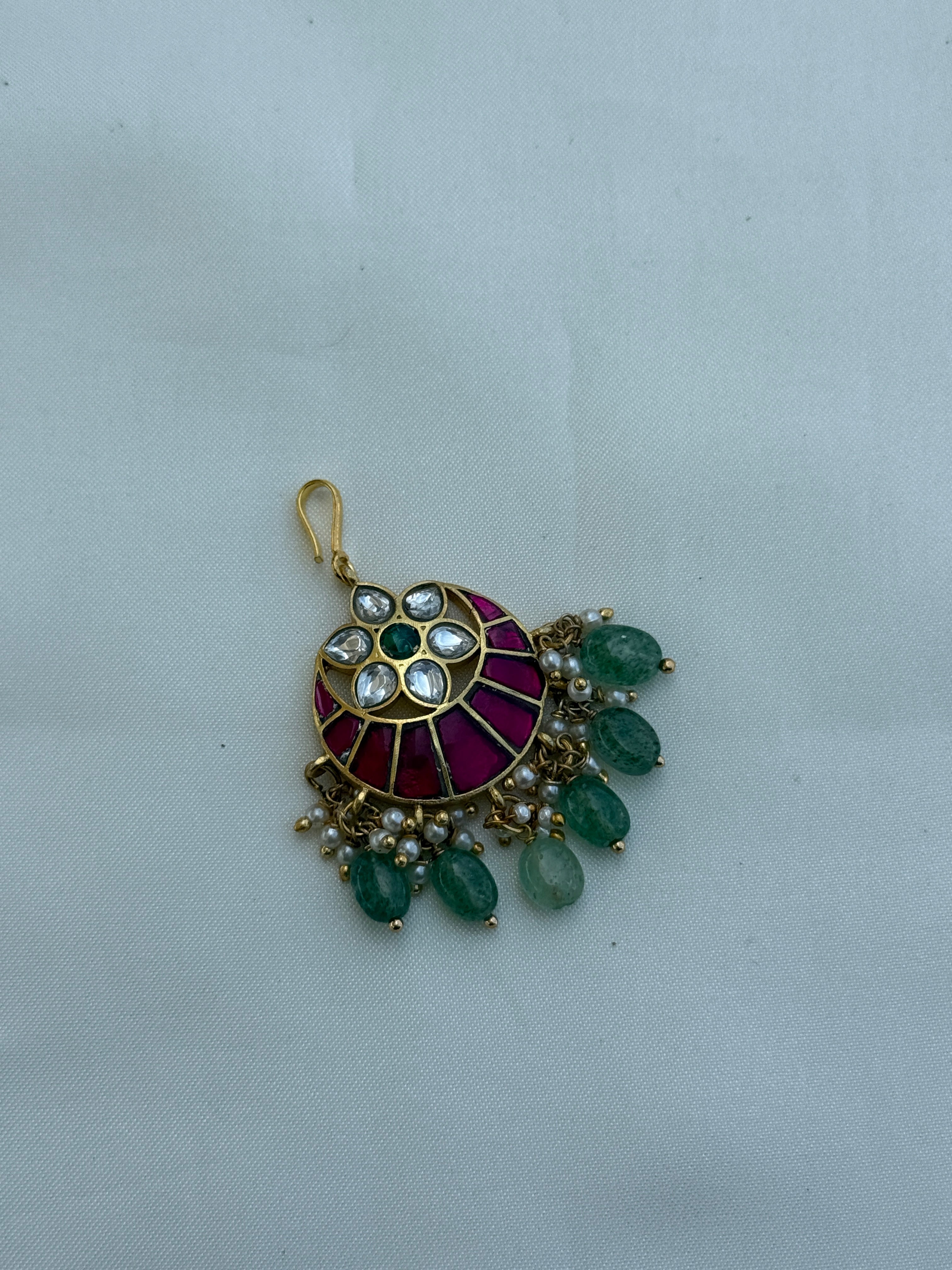 Tk556 jadau kundan tikka