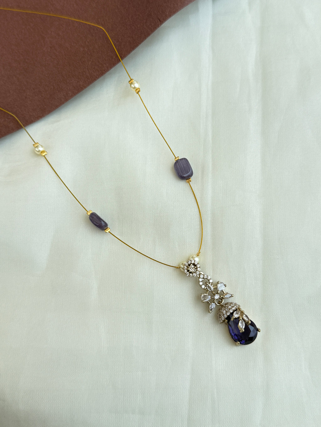 Ns250 western invisible chain in purple and pink