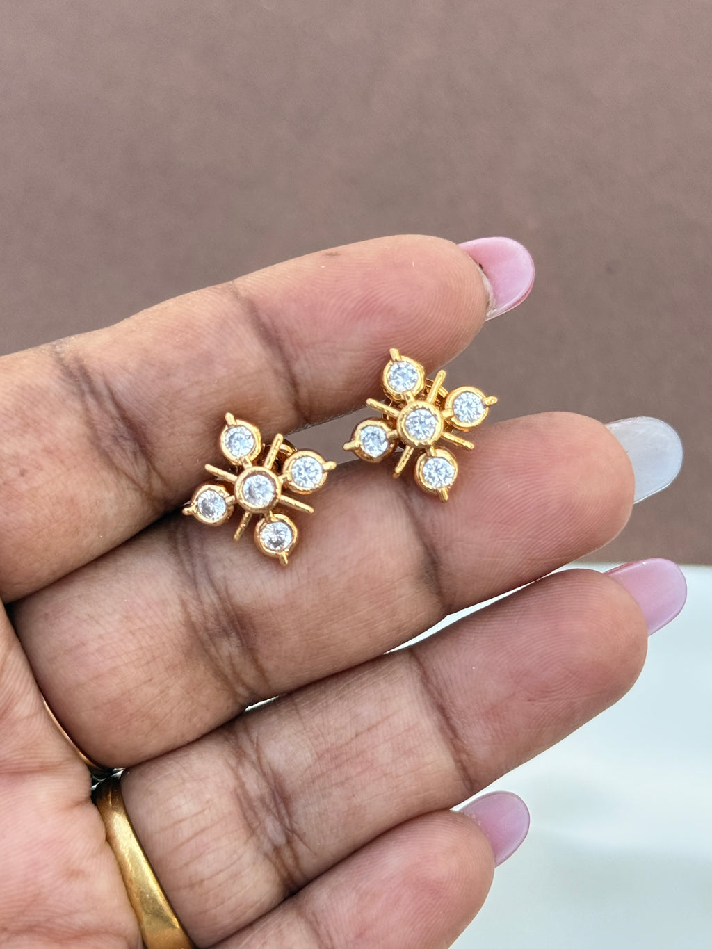 Ph140 panchaloham 5 stone studs