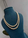 BB0016 Swarovski 2 layers pearl chain