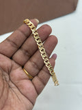 PH295 panchaloham unpolished mens chains bracelet