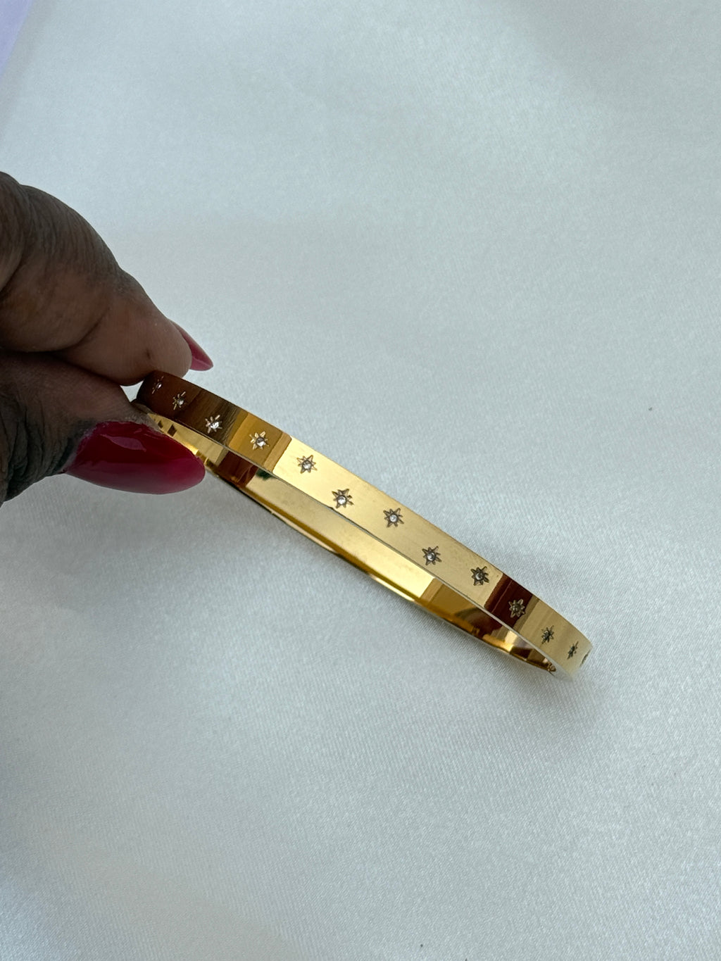 Ab081 anti tarnish openable kada bracelet