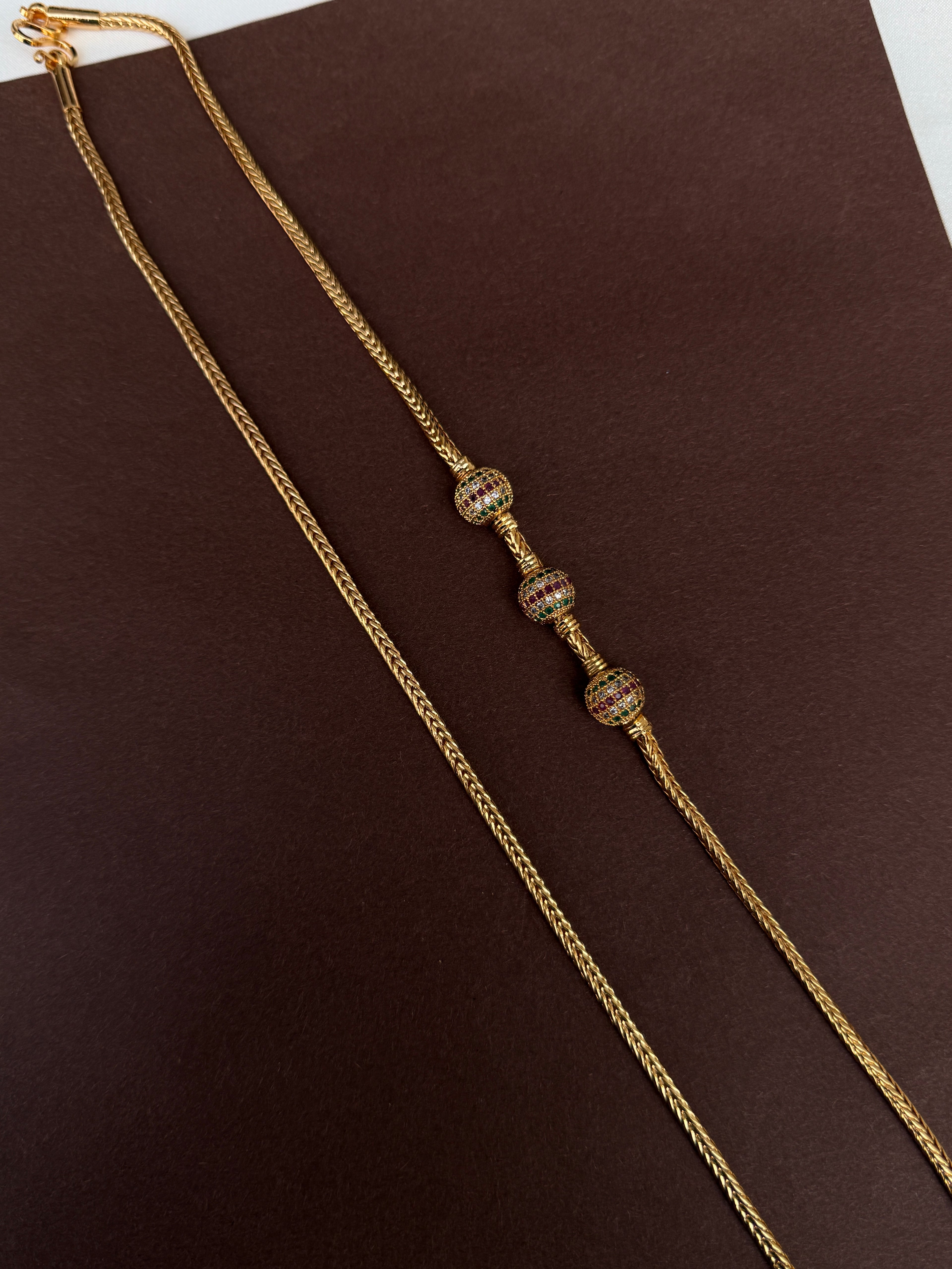 Tc032 panchaloham 24 inches thali chain mangalsutra