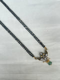 2 lines short Black Beads BB1532