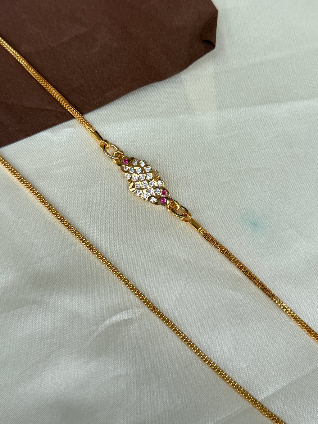 Ph007 mangalsutra thali chain with panchaloham side pendant mangalsutra