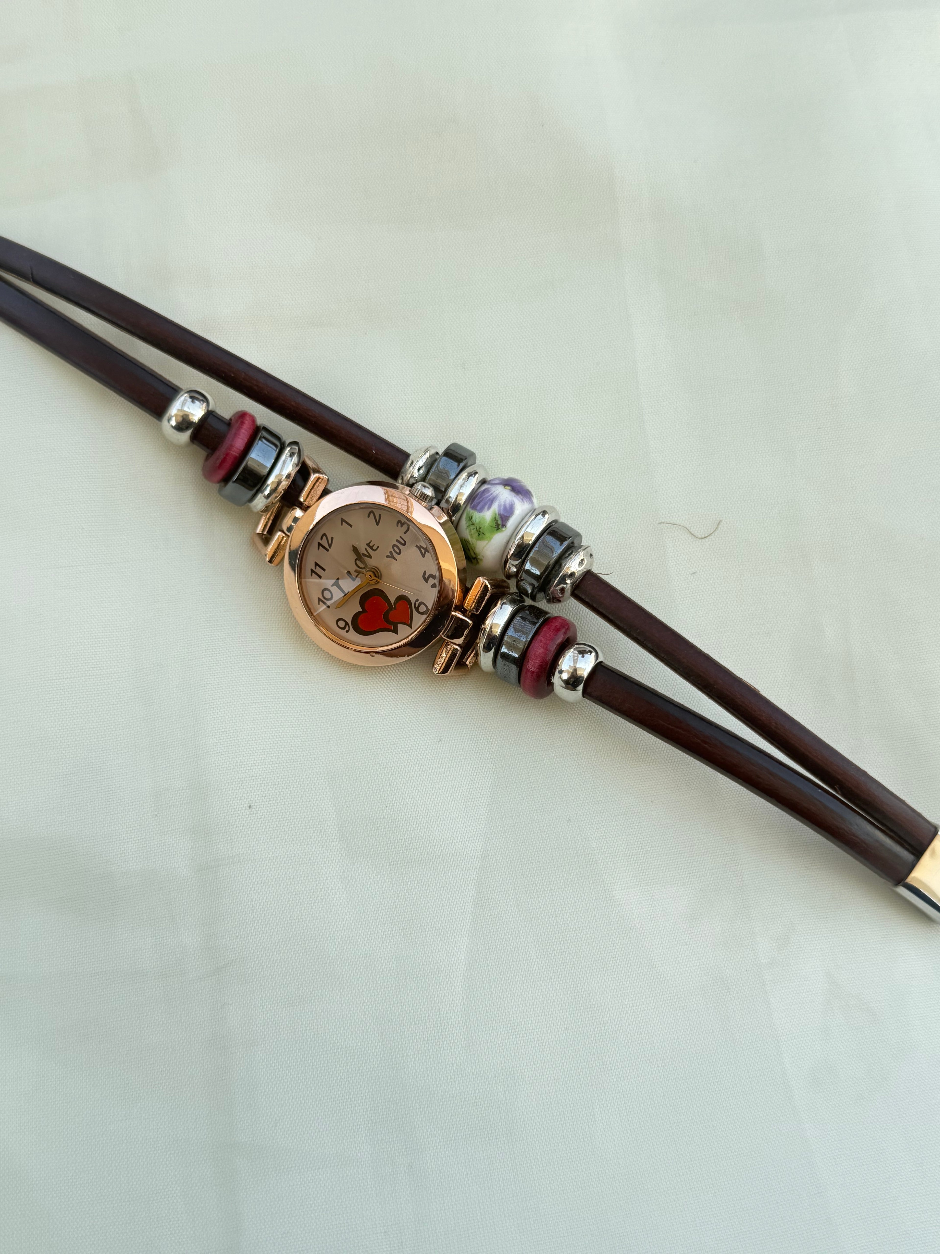 Heart Analogue bracelet watches wt002