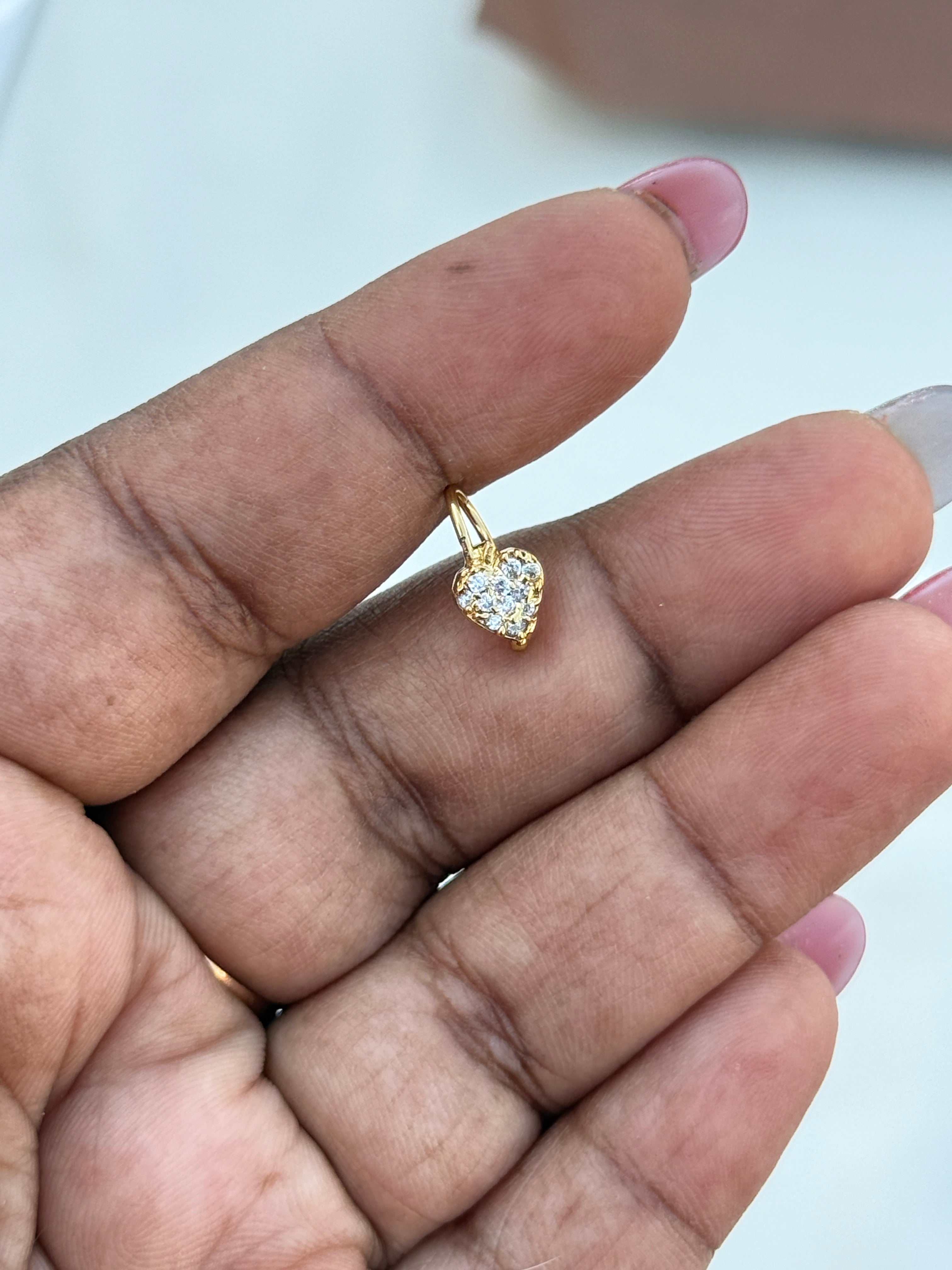 Np509 nosepin and ear pressing for kids