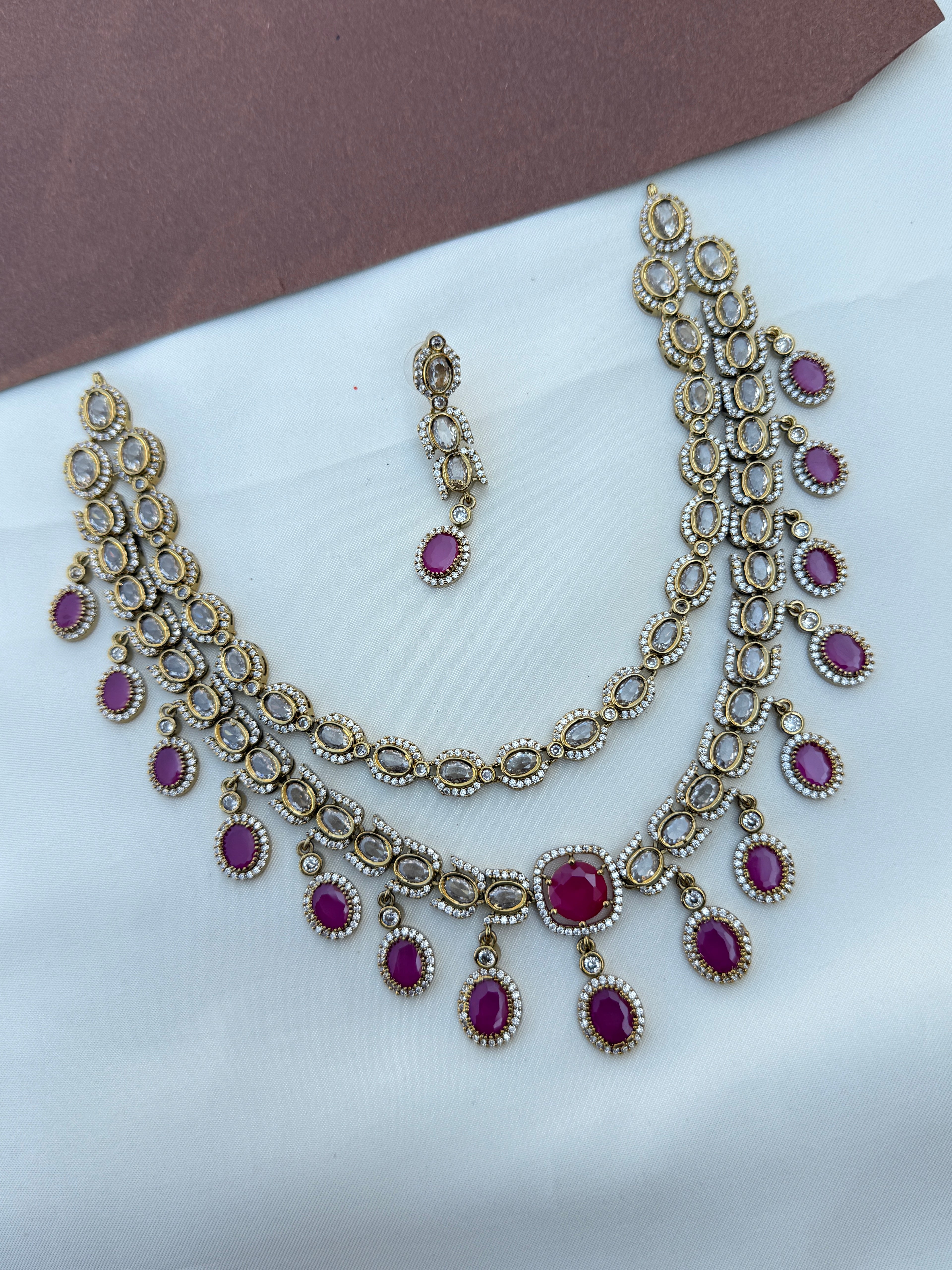 Na396 2 layers uncuts neckset