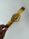 Hb514 Lakshmi Devi adults gold ball textured hipbelt