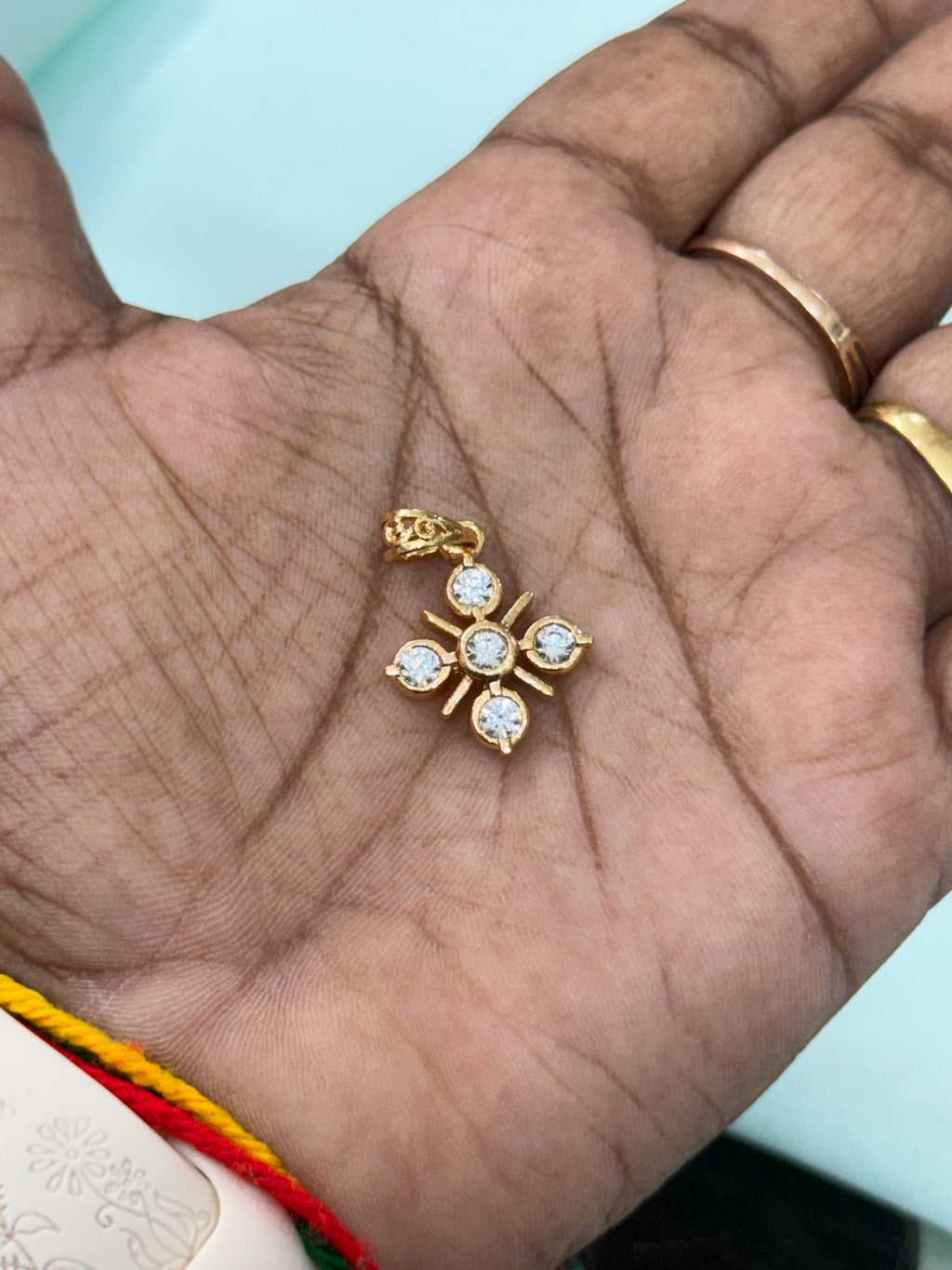 Ph606 Panchaloham 5 stones lockets