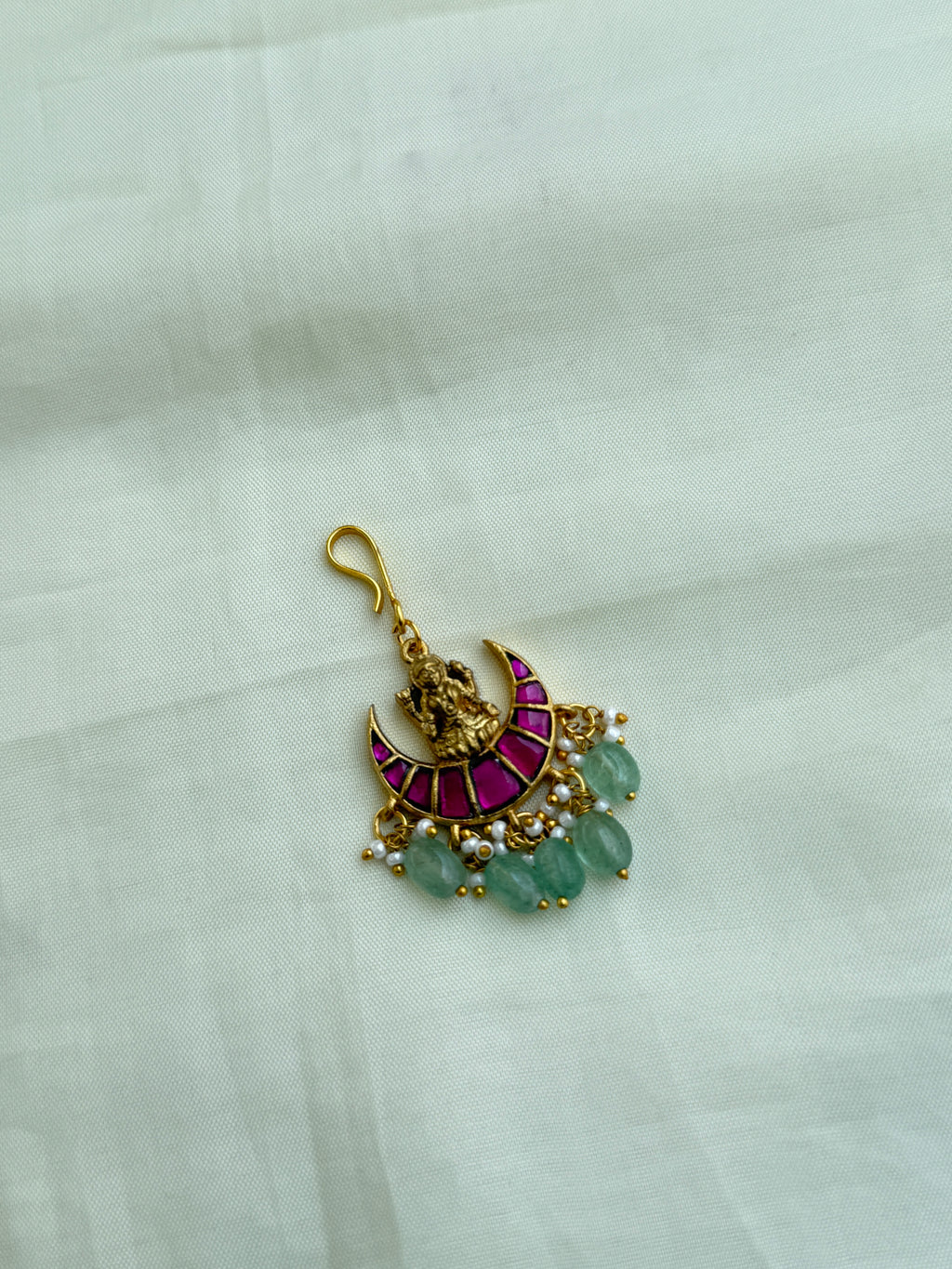 Tk540 jadau Kundan Lakshmi Devi tikka