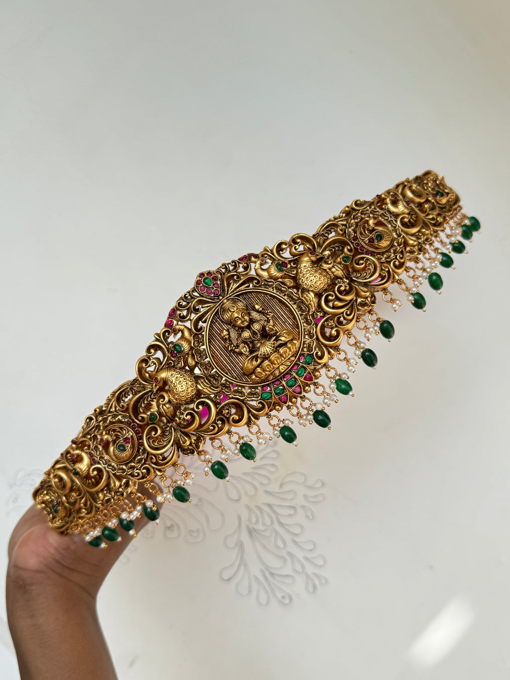 Hb522 antique nakshi Lakshmi Devi adults hipbelt