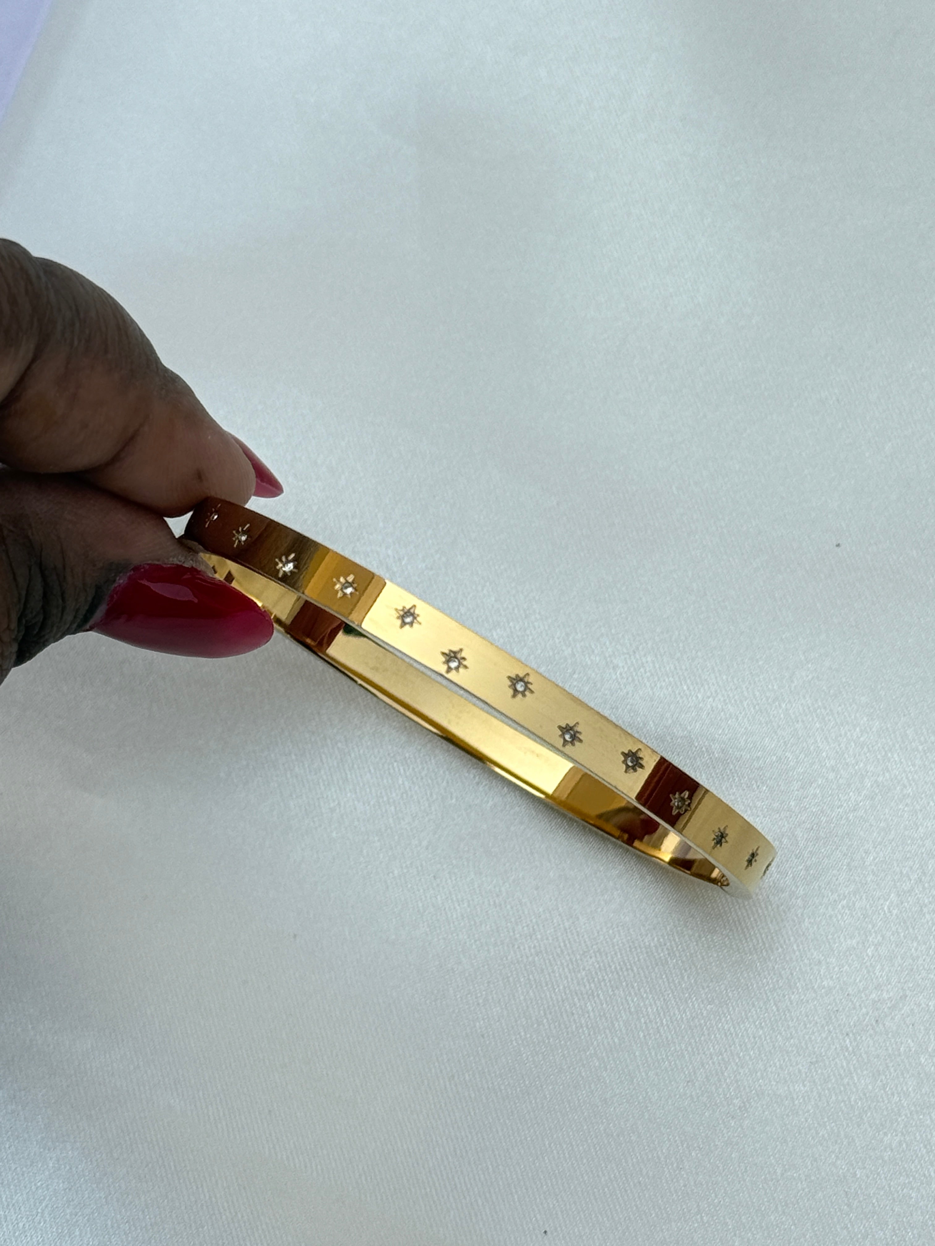 Ab081 anti tarnish openable kada bracelet